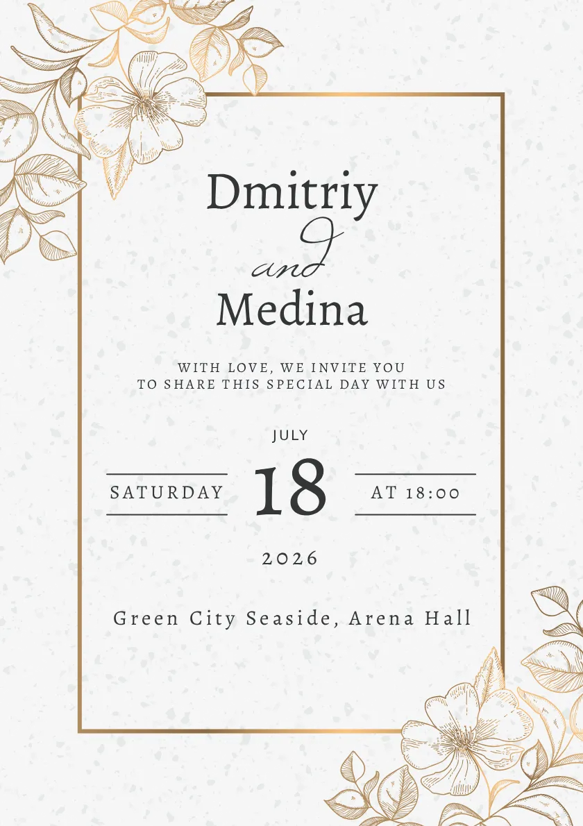 Wedding Invitation